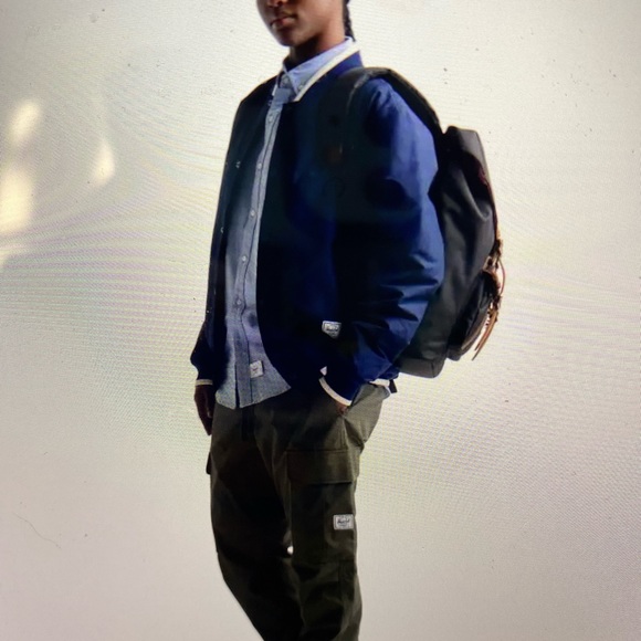 Herschel Supply Co. Little America Mid Volume Backpack 17L In Paint Black/White - Picture 2 of 13